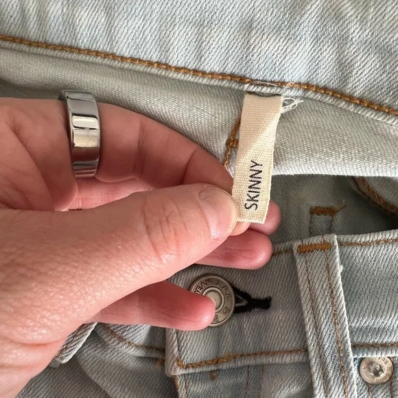 Bleach-look Rag and Bone Jeans - Picture 5 of 7